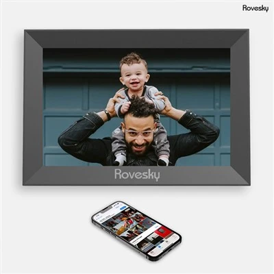 Rovesky 7- इंच डिजिटल फोटो फ्रेम रिमोट के साथ